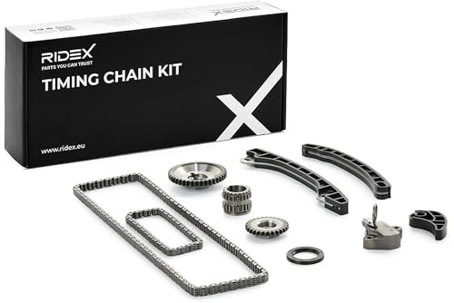 RIDEX 1389T2549 Kit de cadena de distribución con juntas con ruedas dentadas Compatible con NISSAN Qashqai/Qashqai +2 I J10, NJ10