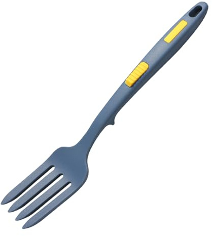 silikongafflar för matlagning – värmebeständig serveringsgaffel, köksförberedningsverktyg | Multifunktionella nonstick-gafflar för omrörning, blandning, kastning, grillning, diskmaskinssäker