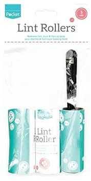 Portable Lint Roller Travel & Home Hair Remover for Clothes & Furniture
