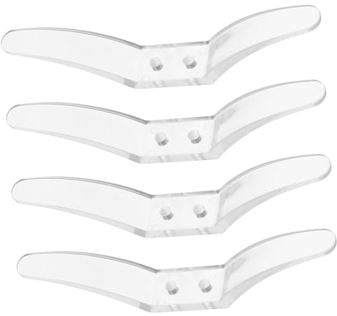 LOORGVEL 4 Stück Jalousie Schnurhalter aus Pom Praktische Gardinenseilhalter für Rollos und Vertikale Jalousien Installieren für Zuhause und Büro