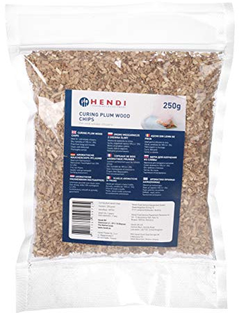 HENDI Legno per affumicatore, legno d'acero, per affumicare a caldo in affumicatore o forno, 250gr