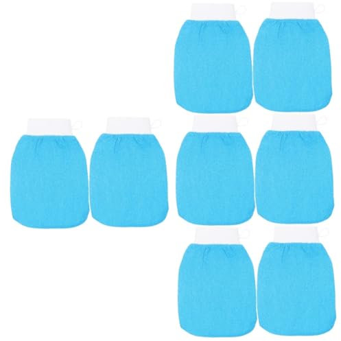 Beavorty 4 Sets Peeling-handschuhe Fürs Bad Hautschrubben Handschuhe für Körperpeeling Peeling-handschuhe Peeling für Handschuhe 2 Stück X 4