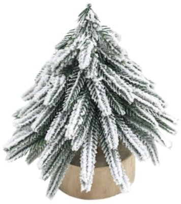 Christmas Tree Tannenbaum KüNstlich Weihnachtsdorf-Baum, Weihnachts-Tischbaum, Kunststoff-Weihnachtsdekoration ChristbäUme Sztuczna(Grün)