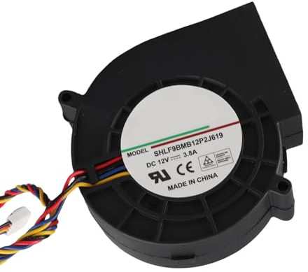 Xiuganpo Ventilateur de Refroidissement sans Balais, Ventilateur Centrifuge 12V 7000 Tr/Min pour la Station de Communication de Base