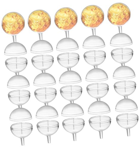 Mipcase 80 Pezzi Porta Bouquet Cioccolatini Trasparenti in Supporti Robusti per Bouquet di Cioccolato e Caramelle per Compleanni e Occasioni Speciali