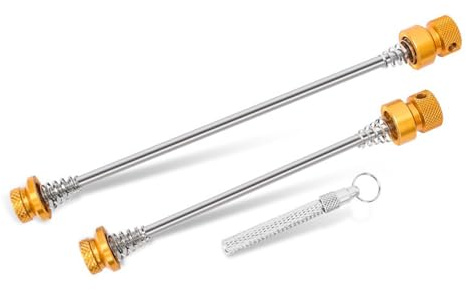 Dcfbkl Rennrad-Diebstahlschutz, Schnellentriegelung, Spieße, Fahrräder, Radverriegelung, Sicherheit, Schnellentriegelungshebel, Fahrradzubehör, Fahrrad-Wartungswerkzeug