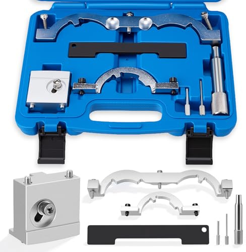 VIHBRAI Juego de herramientas de ajuste del motor, para motores 1.0, 1.2, 1.4 l, bloqueo de árbol de levas y kit de alineación de cadena de distribución, compatible con vehículos Opel, Chevrolet