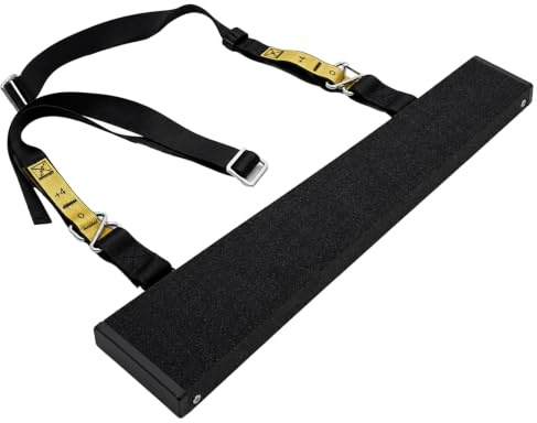 55/65cm Backstroke Starting Aid Wedge, 5 Height Setting | 10 Degree Angle, Aluminum Alloy, Non Slip Surface, Fits Most Starting Blocks for Pool Training Competition