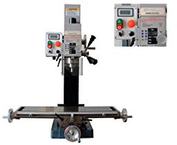 Métalprofi - Perceuse fraiseuse métal D. 25 mm 230 V 750 W à vitesse variable - WMD25VBL - Métalprofi