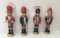 Premier Nutcracker Soldier 12.5CM 4PC, Multi, 12cm