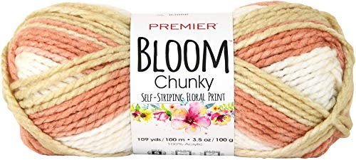 PREMIER YARNS Yarn Bloom Chunky CHRYSANTHE, Chrysanthemum, One Size