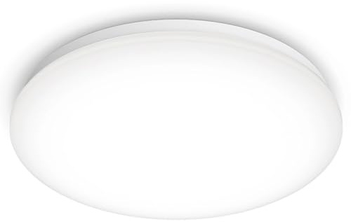 PHILIPS Moire Wand- und Deckenleuchte, 17W, kaltweiß, warmweiß, weiß