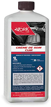 Workcar - Soin du cuir 1L Pro - Entretien et nettoyage en douceur