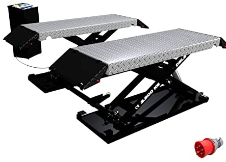 ProfiPaul DSLS 608 Pont élévateur à ciseaux 3,5 T - Équipement d'atelier pour atelier automobile - Cric de voiture - Plateforme de travail - Dispositif de levage - 3,5 tonnes
