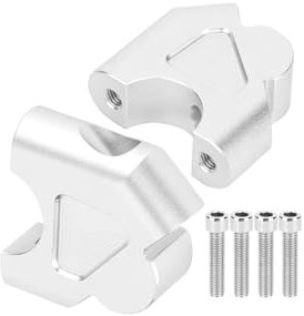 OUKENS Manubrio Riser - Altezza di Sollevamento 30 mm, Adattatore di Montaggio del Morsetto per R1200GS R1250GS
