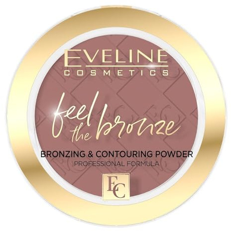 Eveline Cosmetics Polvere Bronzante e Contourante Feel The Bronze - 02 Torta al Cioccolato