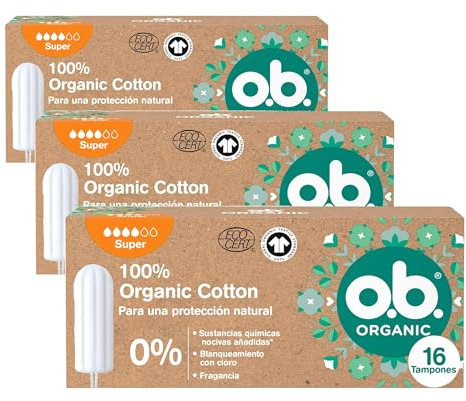 16 Stk. Organic Super (Packung mit 3)