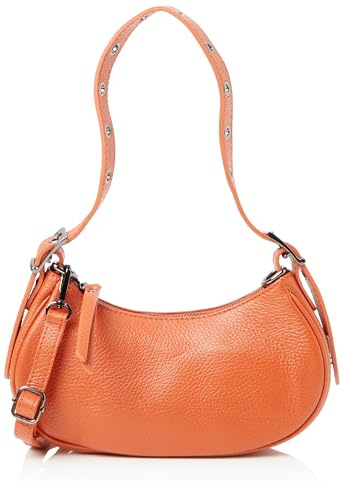 FAINA Women's Damen Handtasche, Orange