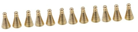 IMIKEYA 12stücke Teiliges Messing-Turm-räuchermodellen Für -räucherkegel Für Aromatherapie Und Persönliche Düfte Langlebig Und Leicht Zu Transportieren