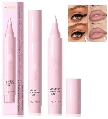 Make-up-Entferner-Stift, wiederverwendbarer Make-up-Radierer, Augen-Make-up-Korrekturstift, Schnellreparatur, Make-up-Reiniger, Radierstift, Fehler, Make-up-Korrektur, Gesichtsreiniger-Stift für