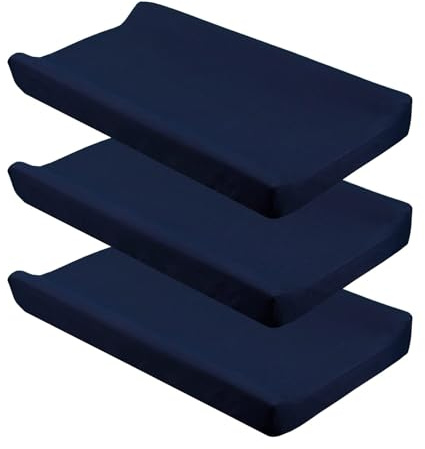 Atmungsaktiver Ersatzbezug für Wickelunterlage, Baumwolle, elastisch, für Wickelauflage, Sitz, 81,3 x 40,6 cm