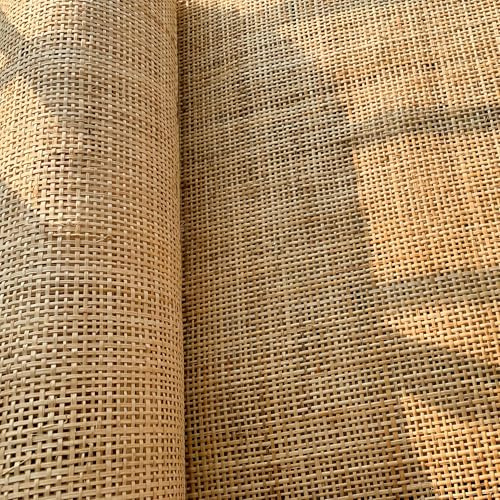 Ratan Rollo Mimbre, 50 x 300 cm Natural Mimbre Rollo, Ratan, Rejilla Mimbre, Mimbre, Silla Ratan, Rattan, Estera de ratán, Ratán Natural para muebles, Tela para Silla, Armario, Decoración del hogar