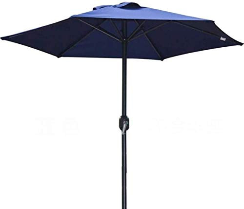 HUIBBGO Cantilever Parasol Umbrella Outdoor Garden Parasols 6.5ft / 2m Garden Patio Round Parasol Umbrella, Outdoor Table Umbrella with Easy Crank, for Deck Balcony Porch Backyard Poolside