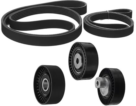Keilriemen Für E46 E39 E38 X5 E53 Z3 E36 11281437475 11281706545 1706545 Auto Motor Zahnriemen Spannrolle Kit Zahnriemen