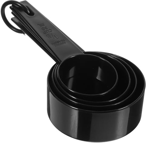 GRIRIW Cucharas Medidoras Escala para Cocina y Repostería Herramienta Precisa para Medir Harina Azúcar y Polvos Secos Diseño Compacto y Ergonomía Segura