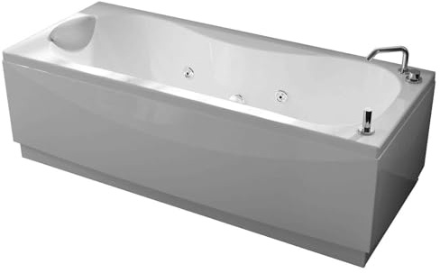 novoalugas Calypso – Vasca 150 x 70 Sinistro ON/OF + Griferia 2 Pannello