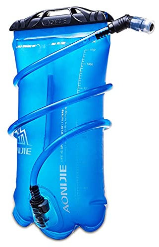 AONIJIE 1.5L/2L/3L Senza BPA Sacca d’idratazione Serbatoio d’Acqua a Tenuta stagna Confezione di Ricambio per Corsa Escursionismo Arrampicata Ciclismo (1,5L-TPU)