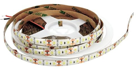 JANDEI - Led Strip 5 Meters 12V for Outdoor IP65, 120 LEDs/m, SMD2835, Waterproof LED Lights for Garden Decoration, Terrace, Balcony (Power Supply not Included) (Cold Light 6000K)