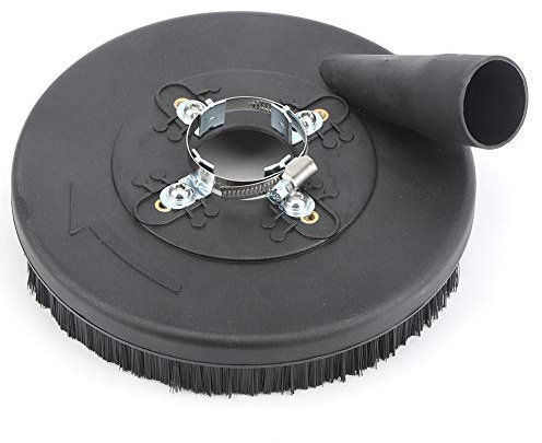 Angle Grinder Dust Shroud for 180mm/230mm Discs, Long Lasting Nylon Cutting Hood with Brush for Effective Dust Collection and Cleaner Air