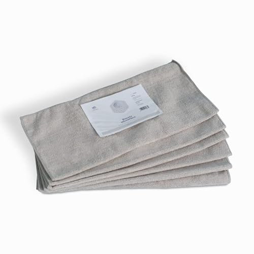 BLANCO PLATA Bayeta Microfibra Multisuperficies Color Gris - 6 Unidades 40x30cm