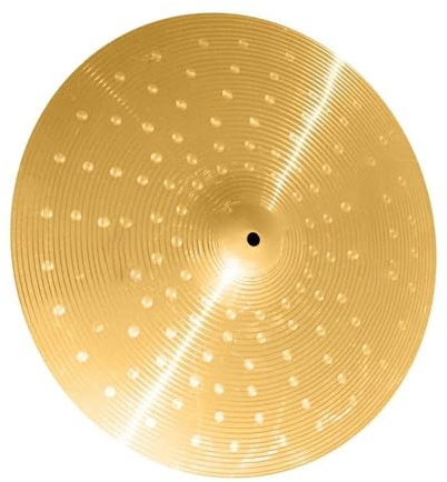 Handgefertigtes Schlagzeug-Set, 18 Zoll, Crash-Becken, Percussion-Instrument, Messing-Becken Schlagzeug-Becken-Set