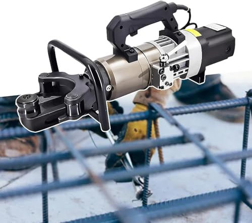Plieuse Portative pour Barres D'armature,Plieuse Hydraulique électrique,Angle De Pliage des Barres D'armature 0-90 Degrés,Plage Pliage : φ8-36 Mm,Outil De Pliage pour Métaux,NRB-28E