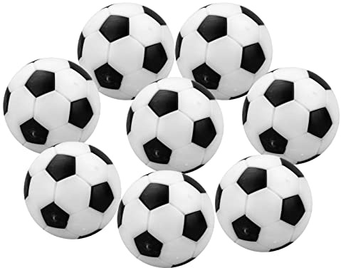 REBECASKYENS 8X Profi Tischkickerbälle im Set | Hochwertige & leise Tischkickerbälle in 36mm | perfekt für Tischfußball & Tischkicker | Tischkicker-Bälle
