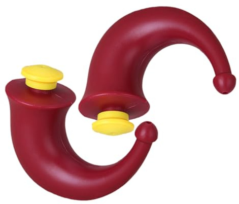 PartyKindom Corne Nez Lavage Flacon de Rinçage Nasal en Plastique 2pcs, Outil de Nettoyage du Nez Portable et Pratique Nettoyage