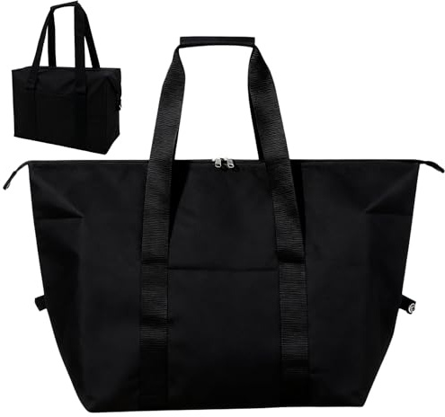 SDLDEER Kühltasche Groß Faltbar Picknicktasche Isoliertasche Lunchtasche Thermotasche Tragbar Einkaufstasche für Picknick/Camping/Ausflügen/Einkaufen/Auto