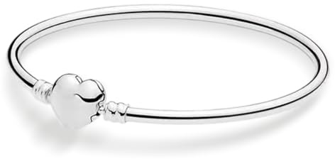 LMLMECREA 925 Sterling Silber Charm Armband Kompatibel mit Charms Anhänger | Charm Armband mit Verschluss,Schlangenkettchen,Lederarmband,Armreif,Länge 17-21cm,Bettelarmband für Damen,LMLMECREA Schmuck