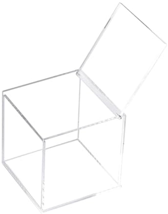 Toyvian Boîte à Dosettes de Café avec Couvercle Carré en Acrylique Transparente et Gain de Place Rangement Élégant Maison ou L'hôtel