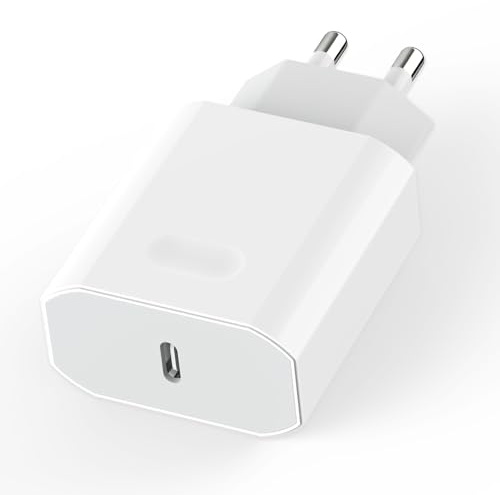 iPhone Chargeur Rapide, 20W USB C Certifié Apple MFi Chargeur Bloc Compatible avec iPhone 17/16/16 Plus/16 Pro/16 Pro Max/15/14/13/12/11/SE/XS/XR/8/7/iPad Air/iPadMini, Type-C Adaptateur Secteur Prise