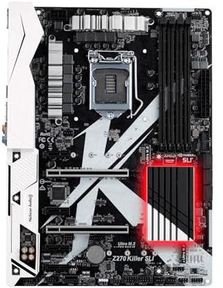 scheda madre Fit For ASRock Z270 Killer SLI Intel 1151 DDR4 64GB Ultra M.2 Supporto I5-7400 I5-6500 I3-7300 I7-6700 I7-7700 Cpu ATX