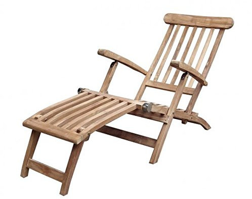 Beho Natürlich gut in Holz Deckchair 2942 148x60x97cm Teakholz Selected Kernholz unbehandelt zusammengebaut und hochwertig