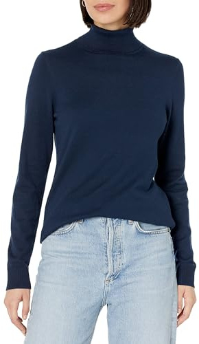 Amazon Essentials Maglione Leggero a Maniche Lunghe, vestibilità Classica Donna