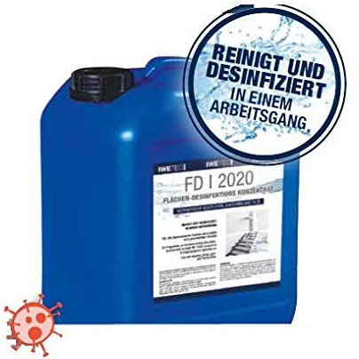 Iwetec FD I 2020 Flächen-Desinfektions Konzentrat 10 Liter