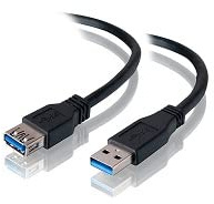 Cable de extensión USB 2.0 A macho a hembra de 5 metros para impresoras, escáneres y otros dispositivos USB