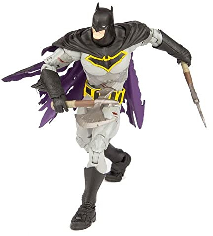 McFarlane Multiverse Actionfigur Batman with Battle Damage (Dark Nights: Metal) 18 cm, 15012, Mehrfarbig