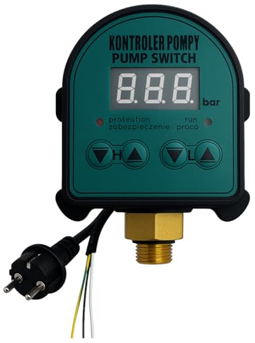 Hauswasserwerk Digital Druckschalter 1/4 AG Automatische Pumpensteuerung Druckwächter AM-DB01