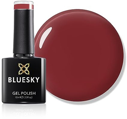 Bluesky Gel Nail Polish 10ml, Woman Touch - AW2319, Red Soak-Off Gel Polish for Manicure, Professional, Salon & Home Use, Long Lasting, Chip Resistant, Requires Curing Under UV/LED Lamp
